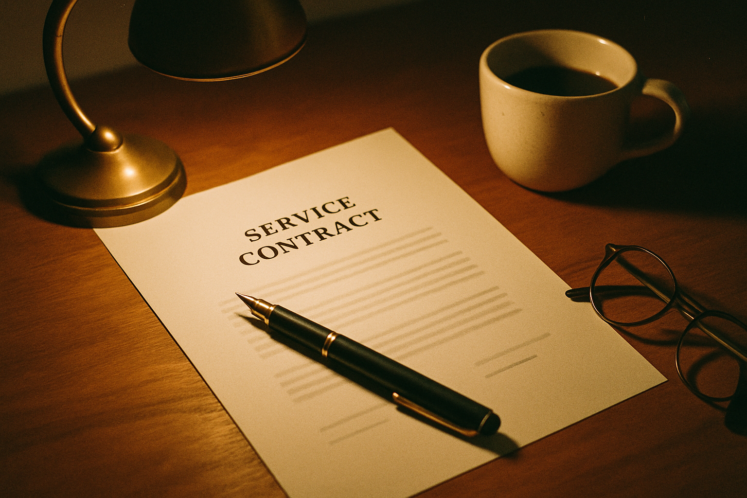 The service agreement language that has saved four Servicio shops from lawsuits